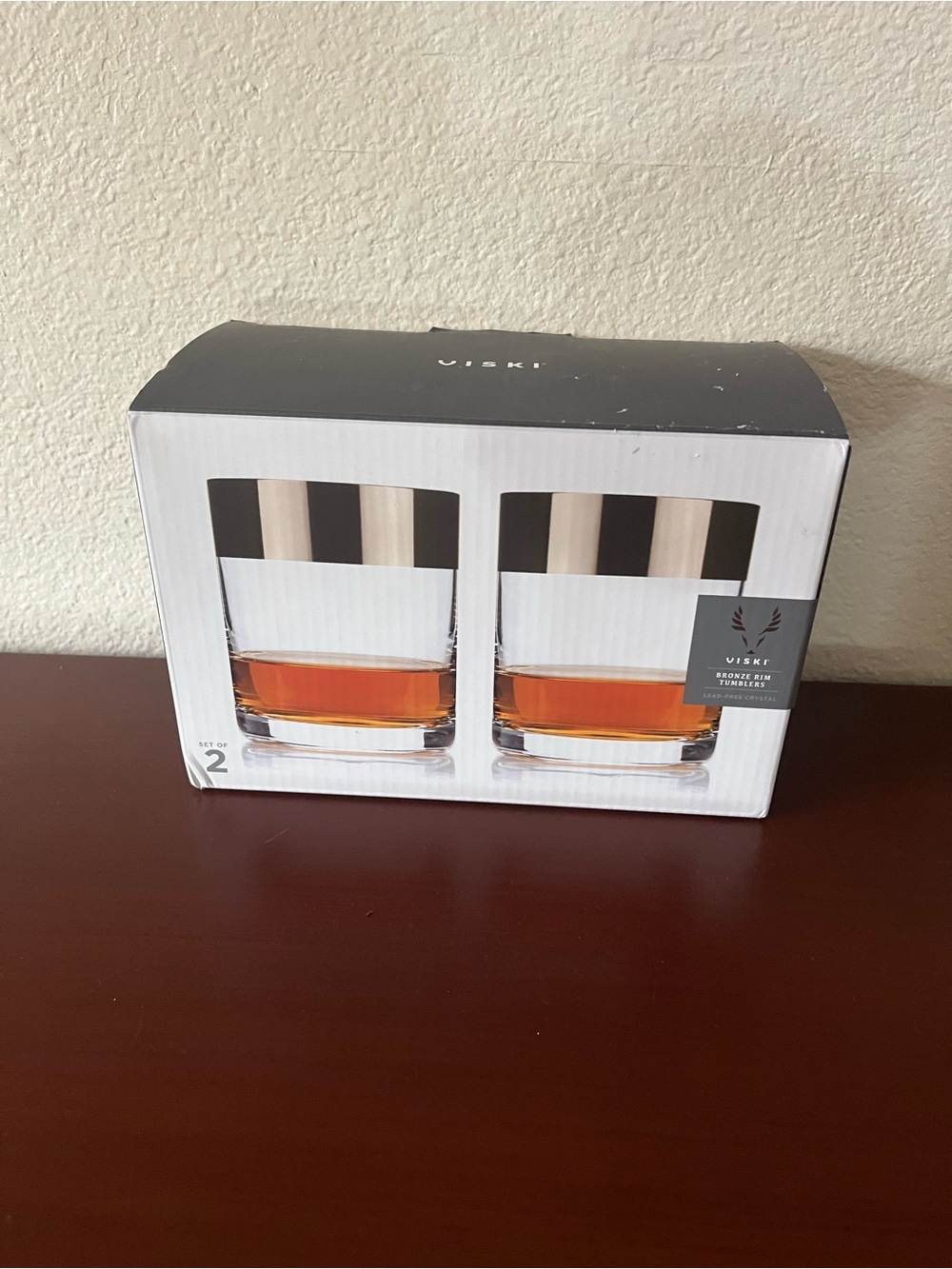 Bronze RIM TUMBLERS VISKI